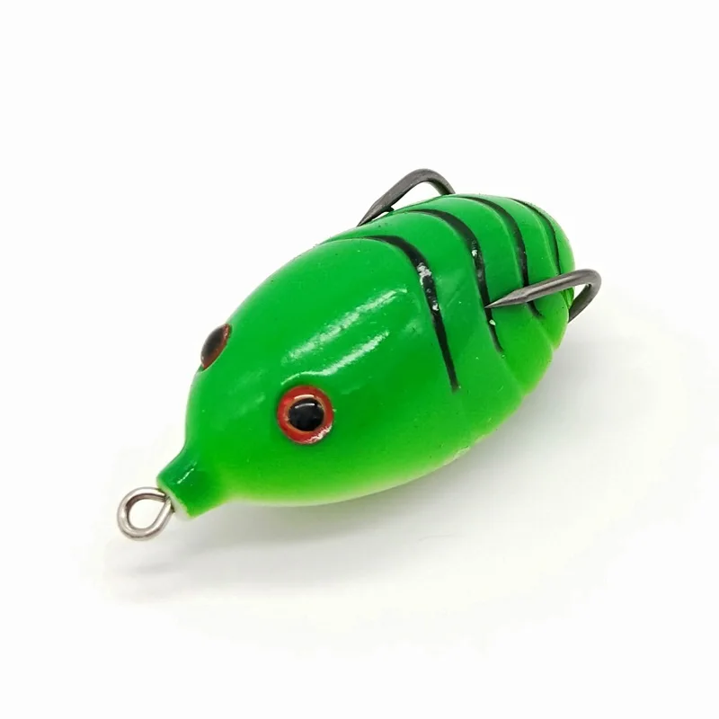 5.5cm 12g Frog Lure Fishing Lure Artificial Bait Topwater Lures Fishing Wobblers tackle Pesca Pike Bass Soft
