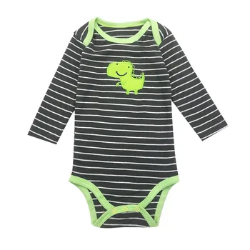 

Baby Girl Bodysuits withLong-Sleeves Soft Cotton White/Pink Baby Bodysuits with Snap Buttons 3-18 Months