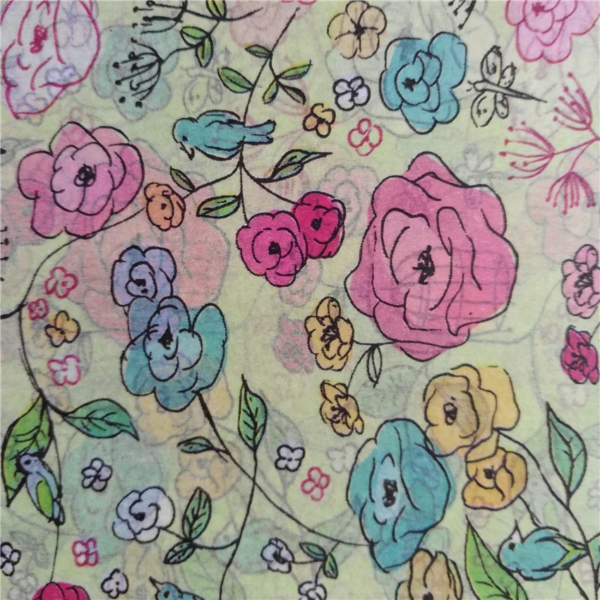

120pcs Flower Patterns Gift Wrapping Paper for Decoration & Party Free Shipping