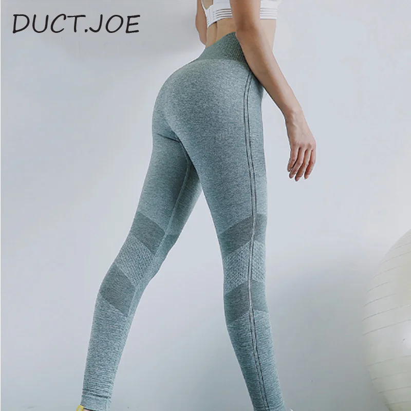 

DUCTJOE Fashion Leggings Fitness Push Up Hip Seamless New Pants Active Wear For Women Slim Leggings High Waist Workout Pant