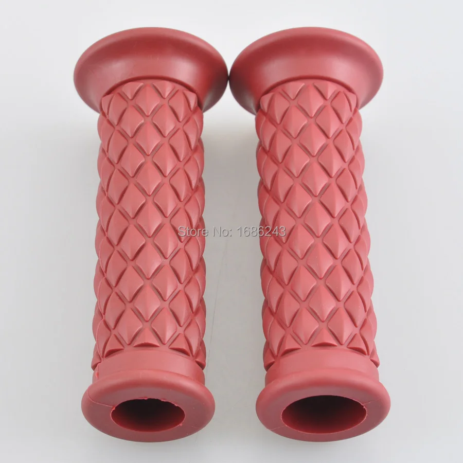 Для Honda CRF внедорожный мото универсальный мягкий резиновый 22 мм 7/" Ручные ручки для гоночного мотокросса для MX Pit Dirt Bike мотоцикл черный