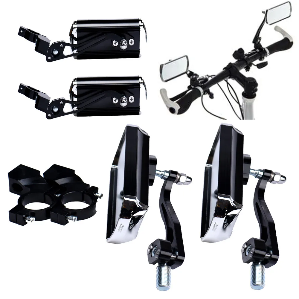 Mirror on the bike For a bicycle Rear view mirror bike Aluminum Bike Mountain Bicycle Rearview Handlebar End Rear Back HS *30 Mirror on the bike For a bicycle Rear view mirror bike Aluminum Bike Mountain Bicycle Rearview Handlebar End Rear Back HS *30