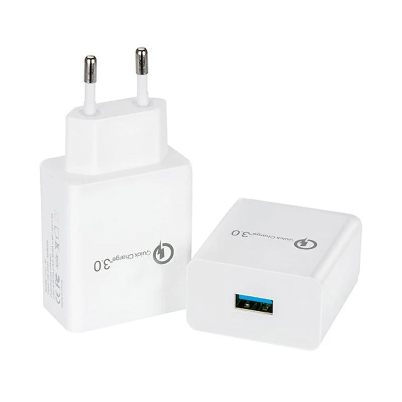 For Quick Charge 3.0 QC 3.0 USB Turbo Wall Fast Travel Charger For SAMSUNG Note 8 S9 Plus S7 S6 HUAWEI P9 For Xiaomi Mix2S Mi8 6 (5)