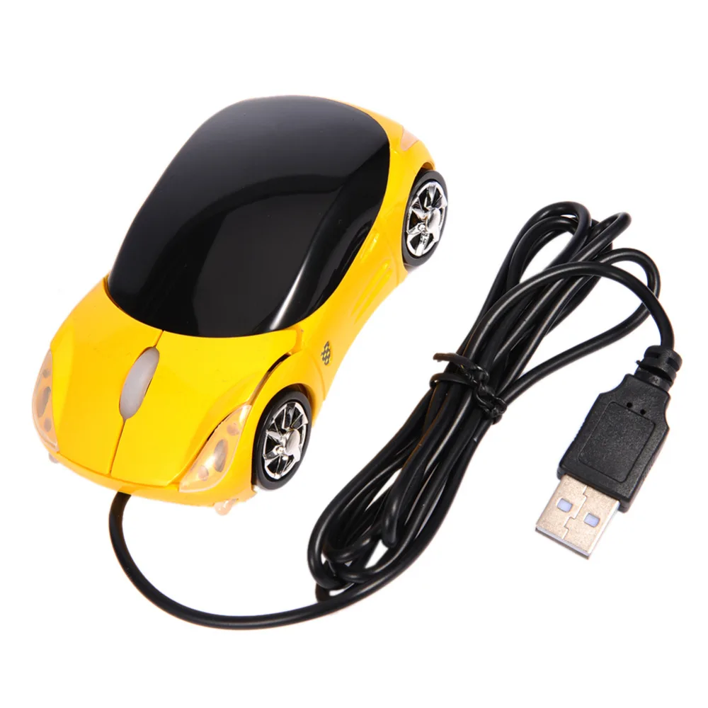 1200DPI Wired Computer Mouse For PC Laptop Notebook Mice for 98/ 2000/NT/ME/XP/MAC/VISTA Car Shape Mice