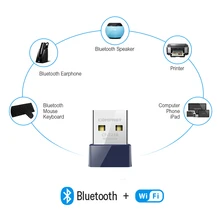 10 шт. Мини Bluetooth 4,0 USB WiFi адаптер 150 Мбит/с мини Wi-Fi адаптер ПК сетевая карта Wi-Fi ключ plug& play 2,4G WiFi приемник