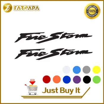 

motorcycle bike Fuel tank Wheels Fairing notebook Luggage helmet MOTO Sticker decals For Honda Firestorm