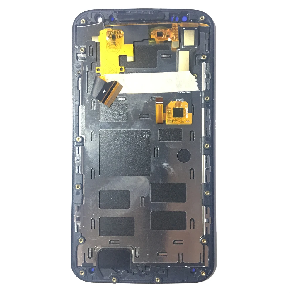 Для Motorola Moto X2 Xt1092 Xt1095 Xt1097 ЖК дисплей для с сенсорным экраном дигитайзер Рамка