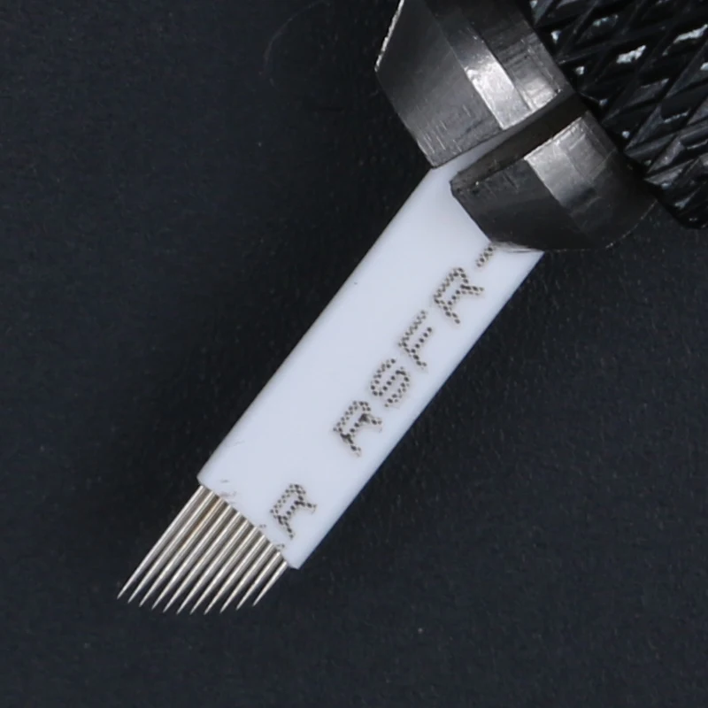 50 шт. иглы для Microblading 11 штифтов ручка вышивки Pernement макияж бровей тату