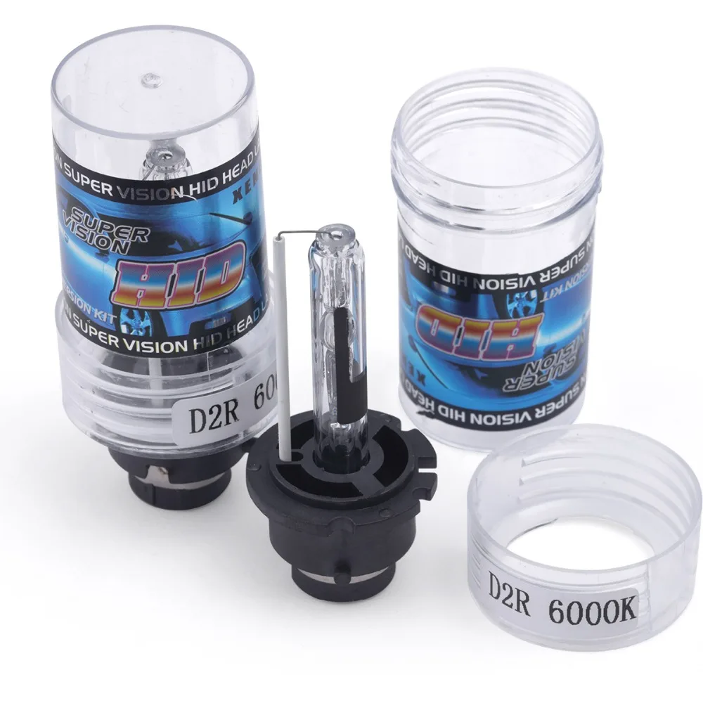 

2pcs top quality 12v 35w D2R Xenon Bulb AC Plastic holder xenon d2r 4300k d2r xenon 6000k xenon d2r 35w 4300K 6000K 8000K 10000K