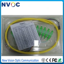 5 шт./лот, 12 ядер 1,5 м Одномодовый, G652D, 9/125, 50 см от кабеля к разъему, 0,9 мм, ПВХ Куртка 12 волокон SC/APC пучок волокна косички