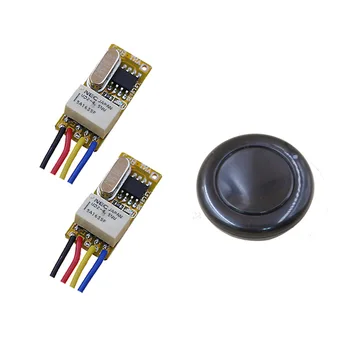 

New Arrival Small Relay Remote Control System DC 3.5V-12V Miniature Receiver Normally Open Closed Common Subminiature 315/433MHZ