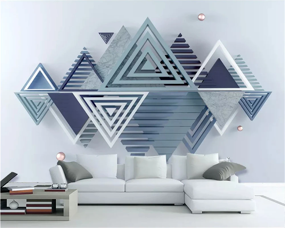 beibehang Custom size wall papers home decor Three dimensional modern