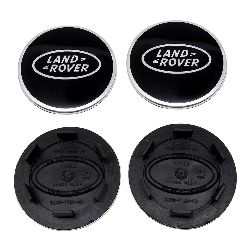 

4pcs Auto Wheel Center Hub Cover Caps For Land Rover Freelander Sport Discovery 2 3 4 Range Rover Vogue Plastic Car Accessories