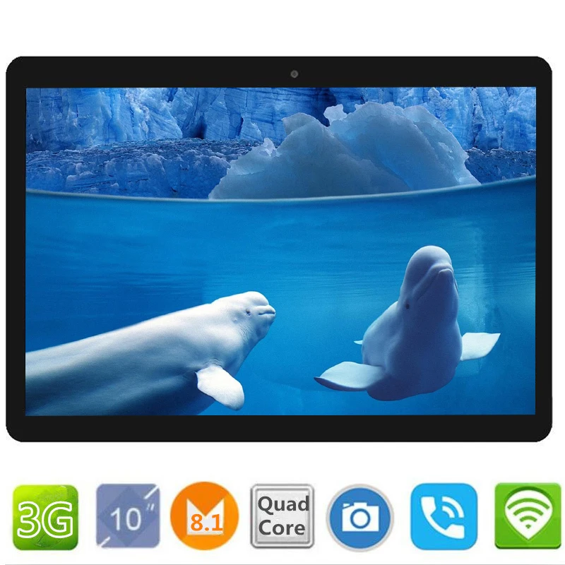 

CARBAYTA 2019 10.1' Tablets Quad Core 32GB 16GB ROM Google Android 8.1 10 Tablet PC 3G CP8 WIFI GPS bluetooth phone Computer
