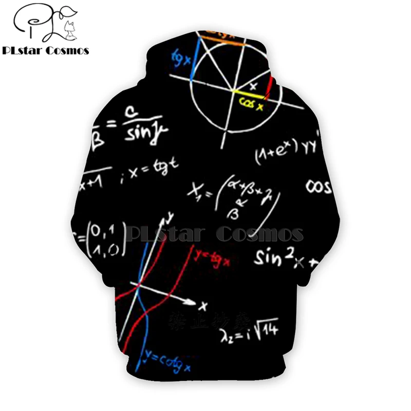 PLstar Космос забавные физика формула Математика 3d толстовки/кофты/с длинным рукавом печати бренд тройник зима унисекс Streetwear-1