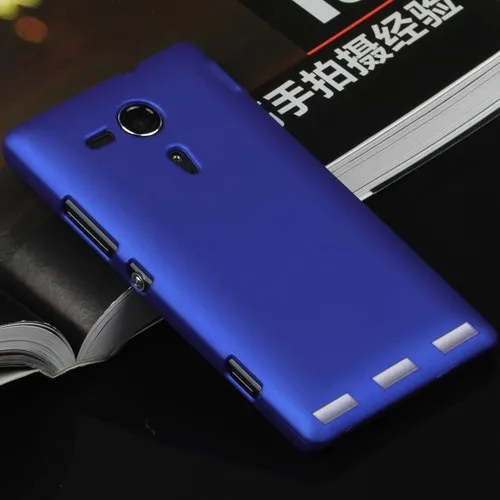 

For Sony Xperia SP Case On Sony Experia SP Cover M35h C5303 C5302 C5306 Colorful Luxury Hard Solid Matte Protective Back Cover