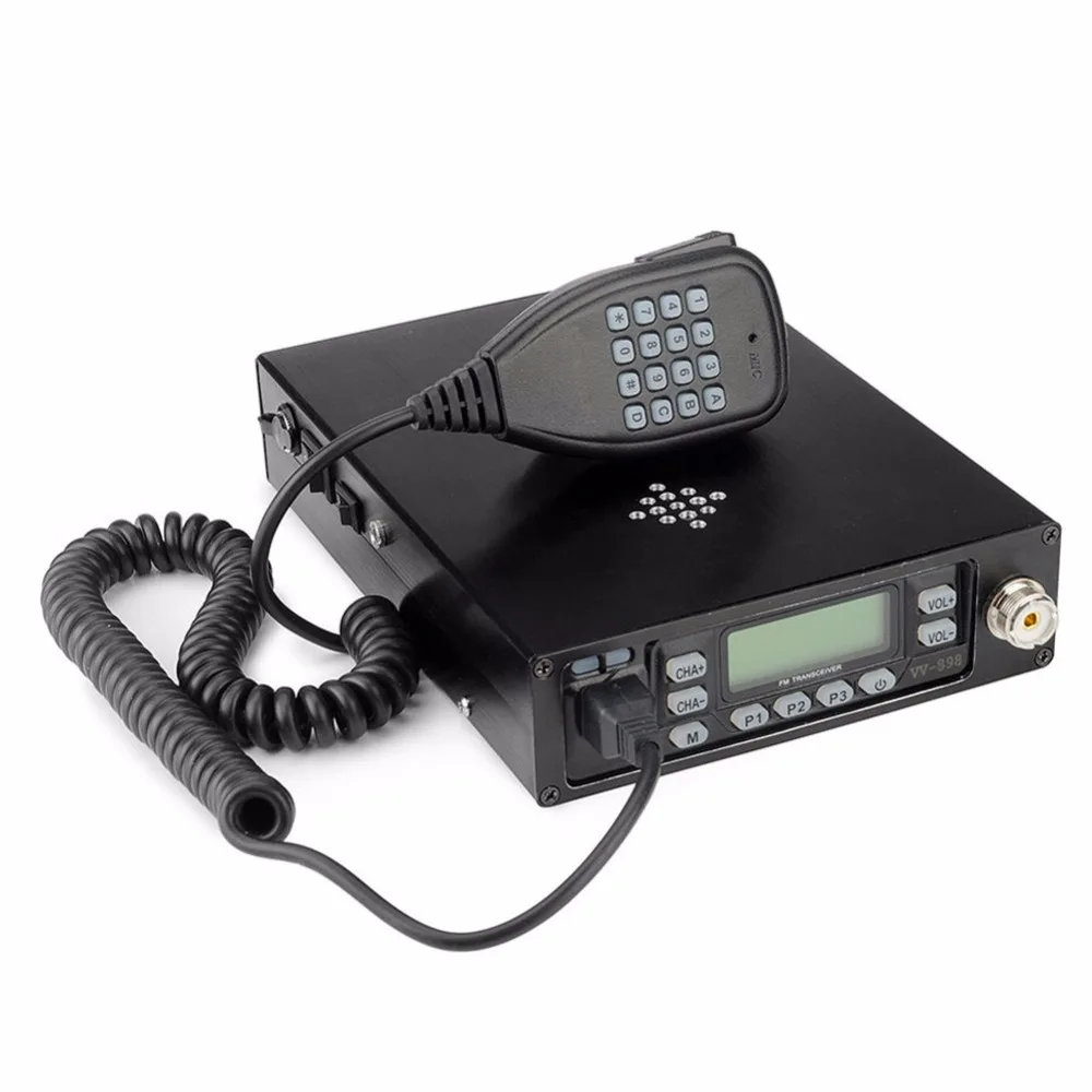 VV-898SP 25 Вт 12000 мАч двухдиапазонный 136-174 и 400-470 МГц мобильный трансивер Leixen VV-898SP с антенной и usb-кабелем
