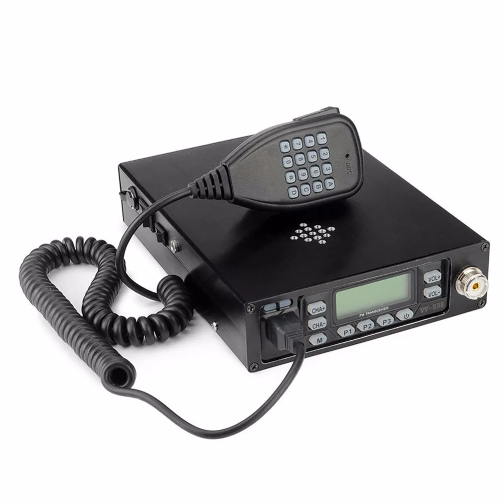 136-174//400-470MHz Dual Band 25W Mobile Transceiver Free Cable+Software USA SHIP
