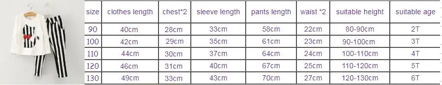 Одежда для маленьких девочек осенняя одежда для девочек Детская весенняя одежда с длинными рукавами и бантом детская рубашка+ штаны в полоску комплект детской одежды из 2 предметов