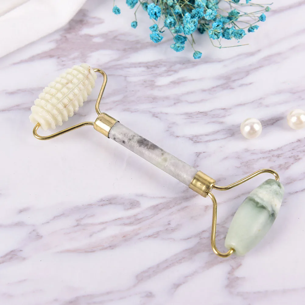 

Top Quality Portable Pratical Jade Facial Massage Roller Anti Wrinkle Healthy Face Body Head Foot Nature Beauty Health Care Tool