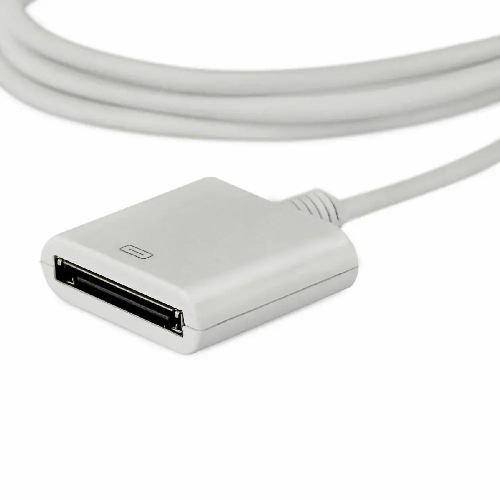 HobbyLane 30 pin мама до 3 5 мм папа AUX аудио разъем кабель Pin адаптер конвертер для iPod iPhone 4S