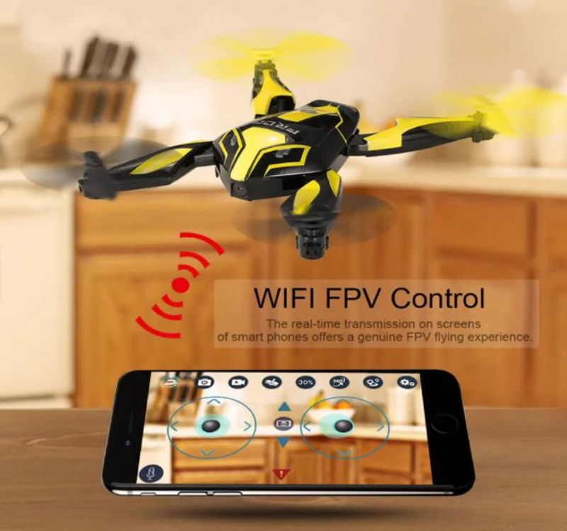 Professional Aerial WIFI FPV Remote Control RC Drone 2.4G Optical Flow