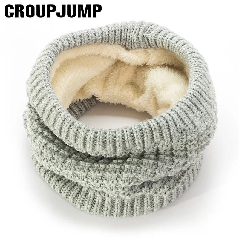 

Fashion Winter Scarf For Women Men Children Baby Scarf Knitted Thickened Wool Collar Scarves Boys Girls Neck Scarf Cotton Unisex