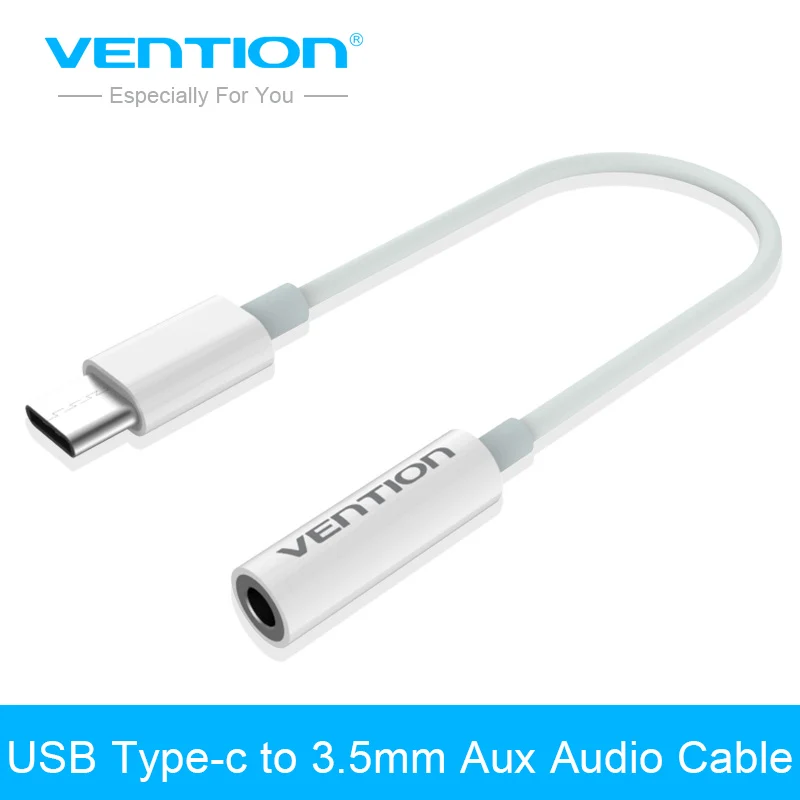 Vention Тип usb C до 3 5 мм переходной кабель Разъем для наушников головной гарнитуры Aux