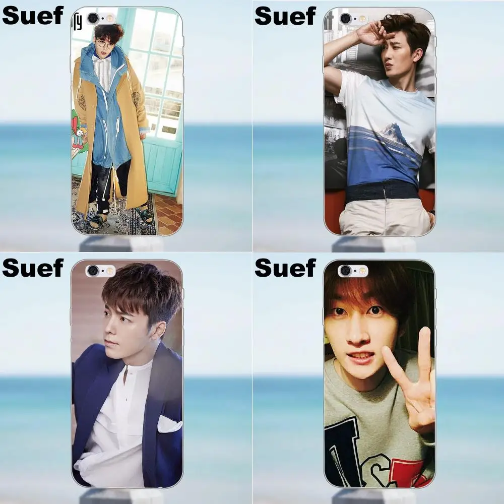 2018 супер Junior Donghae ryewook для iPhone X 4 4S 5 5S 5C SE 6 6S 7 8 Plus Galaxy A3 A5 J1 J3 J5 J7 2016 2017 мягкие лучшие