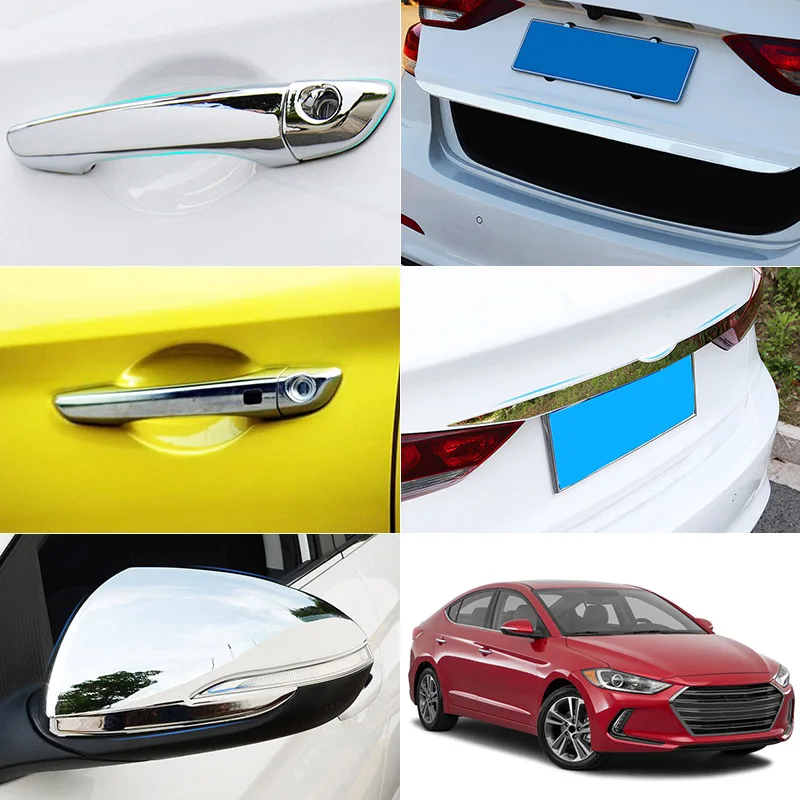 Chrome Door Catch Cover Molding for Hyundai Elantra AD 2017+