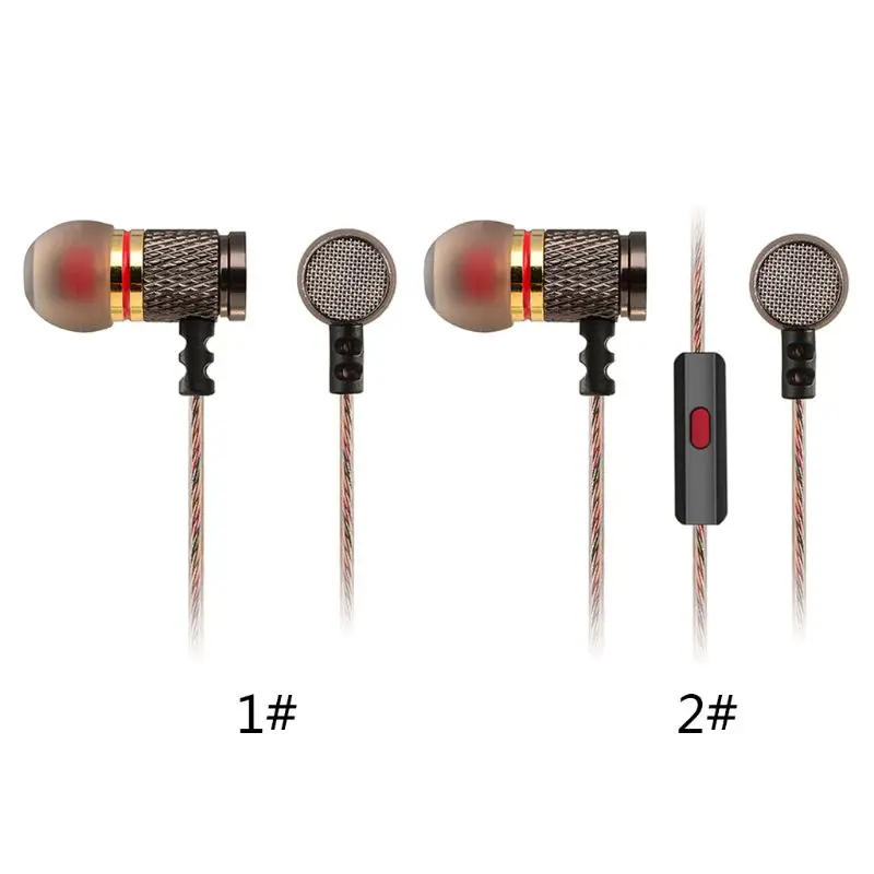 

Original KZ EDR1/ED2 In Ear Earphone Noise Cancelling Earbuds Metal Fever Heavy Bass HiFi Headset With Microphone fone de ouvido