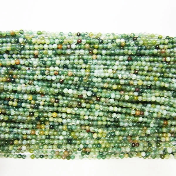 

2017 Hot Sale Limited Round-brilliant-shape 2mm Round Agat e Indian A Grade Semi Precious Stone Beads 15 Inches Length 38 Cm-