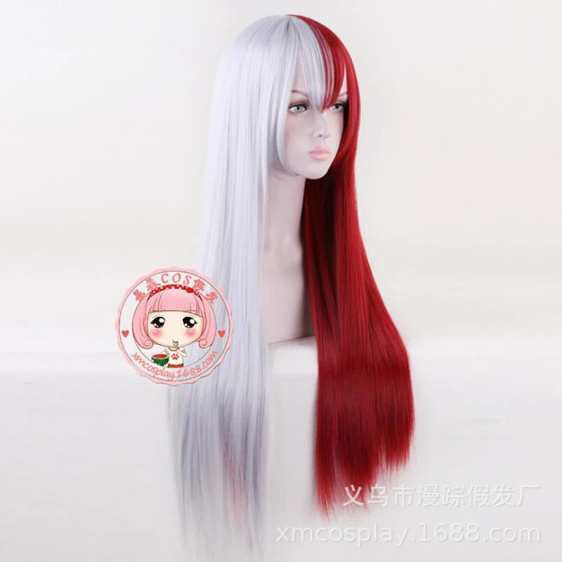 

My Hero Academy Todoroki Shoto Heat Resistant Hair Cosplay Wig + Free Wig Cap