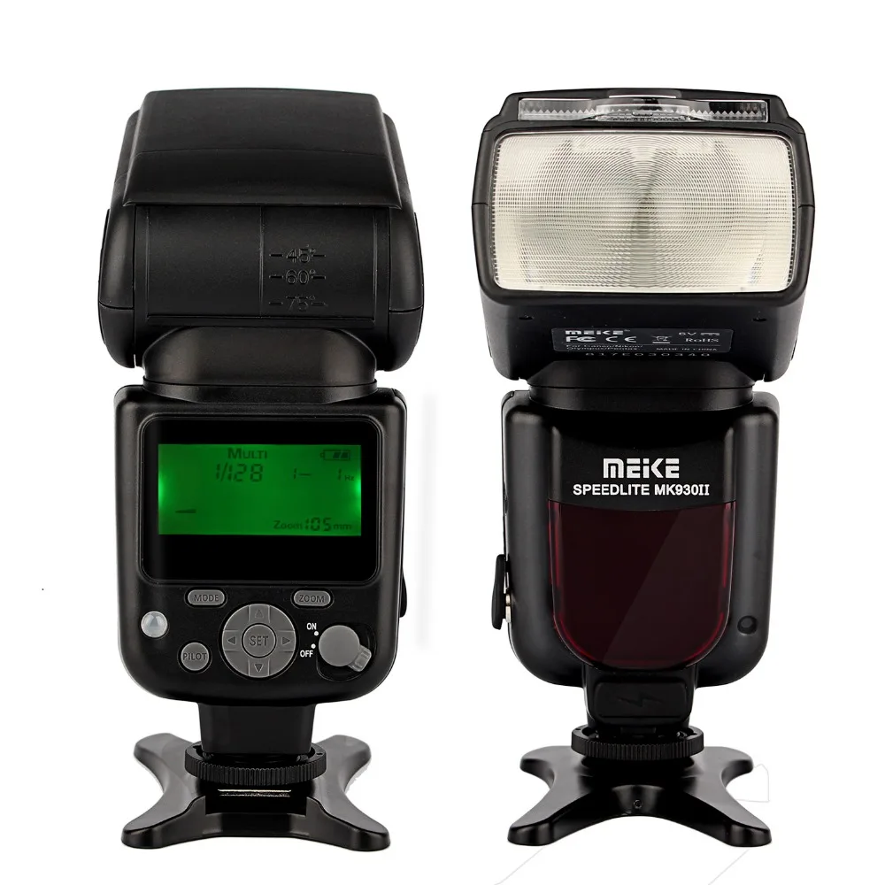 MEIKE MK 930 II MK930II MK 930 II for Nikon Canon Olympus Panasonic DSLR Cameras Flash