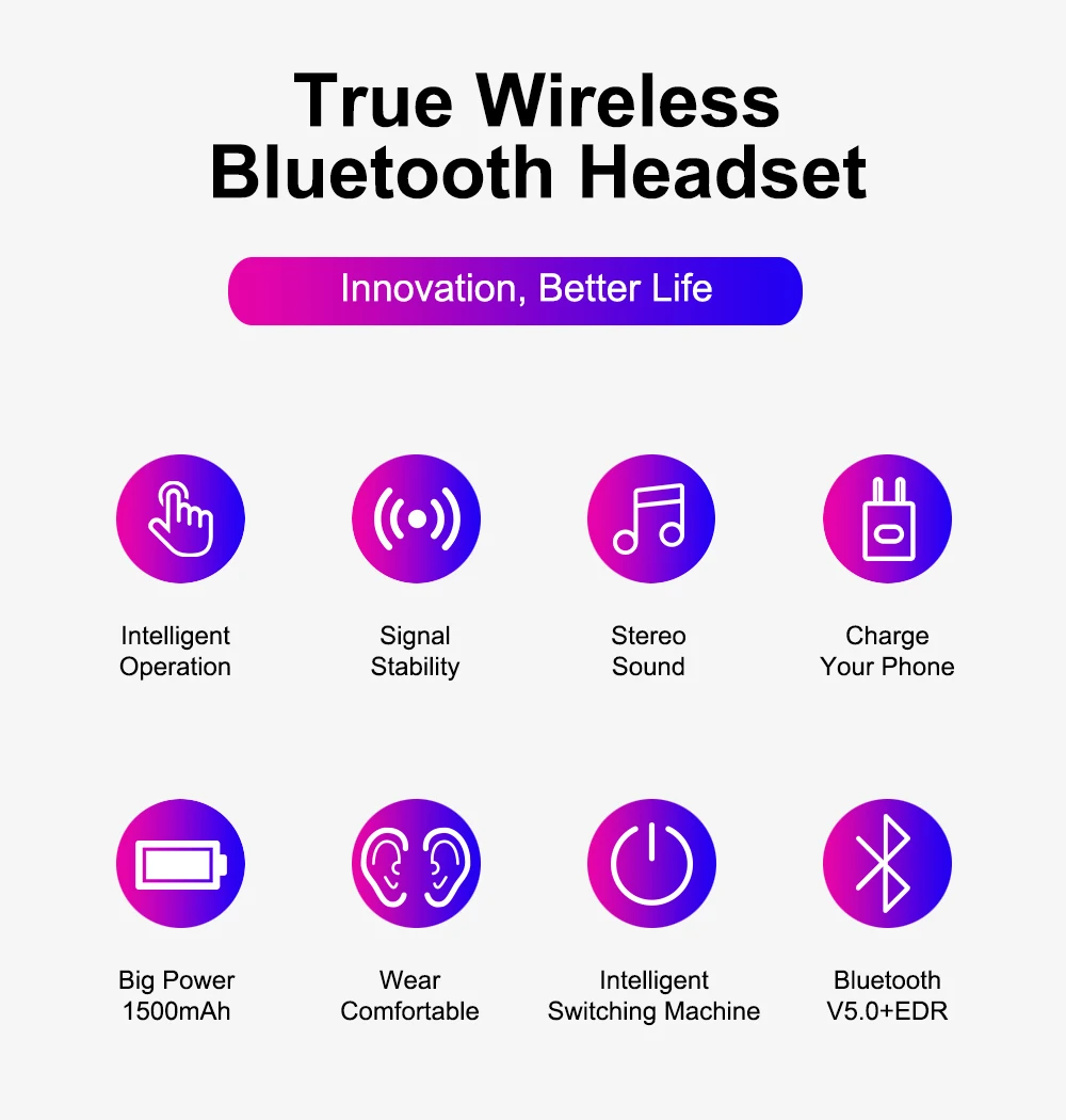 Беспроводные наушники TWS Bluetooth 5,0 наушники 3D стерео Hifi гарнитура IPX5 водонепроницаемые спортивные наушники для Xiaomi redmi PK airdots