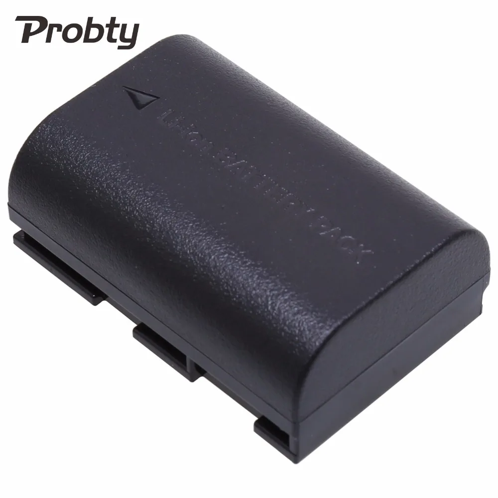 Probty 3 шт. 2650 мАч LP-E6 LPE6 LP E6 батарея+ ЖК USB зарядное устройство для Canon 5D Mark II/III 6D 7D 60D 60Da 70D DSLR EOS 5DS камера