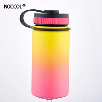 

NOCCOL Creative Gradual Color Thermos Bottle 2018 Stainless Steel Coffee Vacuum Sport Water Bottle Space Flask Botella De Agua