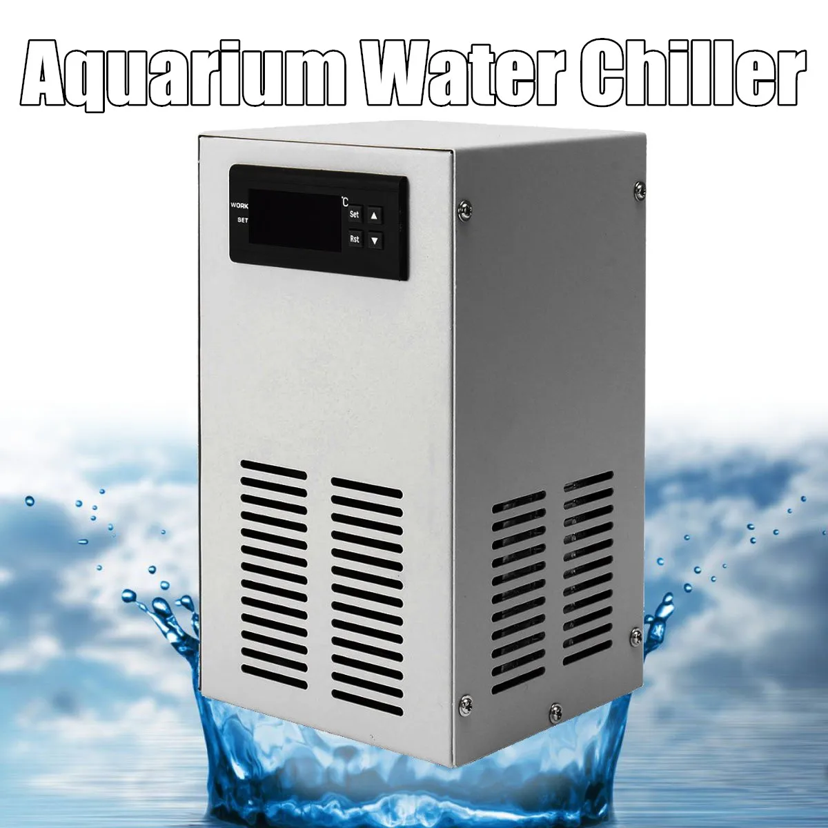 35L 72W LCD Display Water Chiller Cooling Device Aquarium Fish Tank