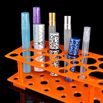 

60*98*205mm Can Be Assembled Plastic Portable Perfume Bottle Display & Easily Formulated Perfume Circle Diameter 17mm/30mm