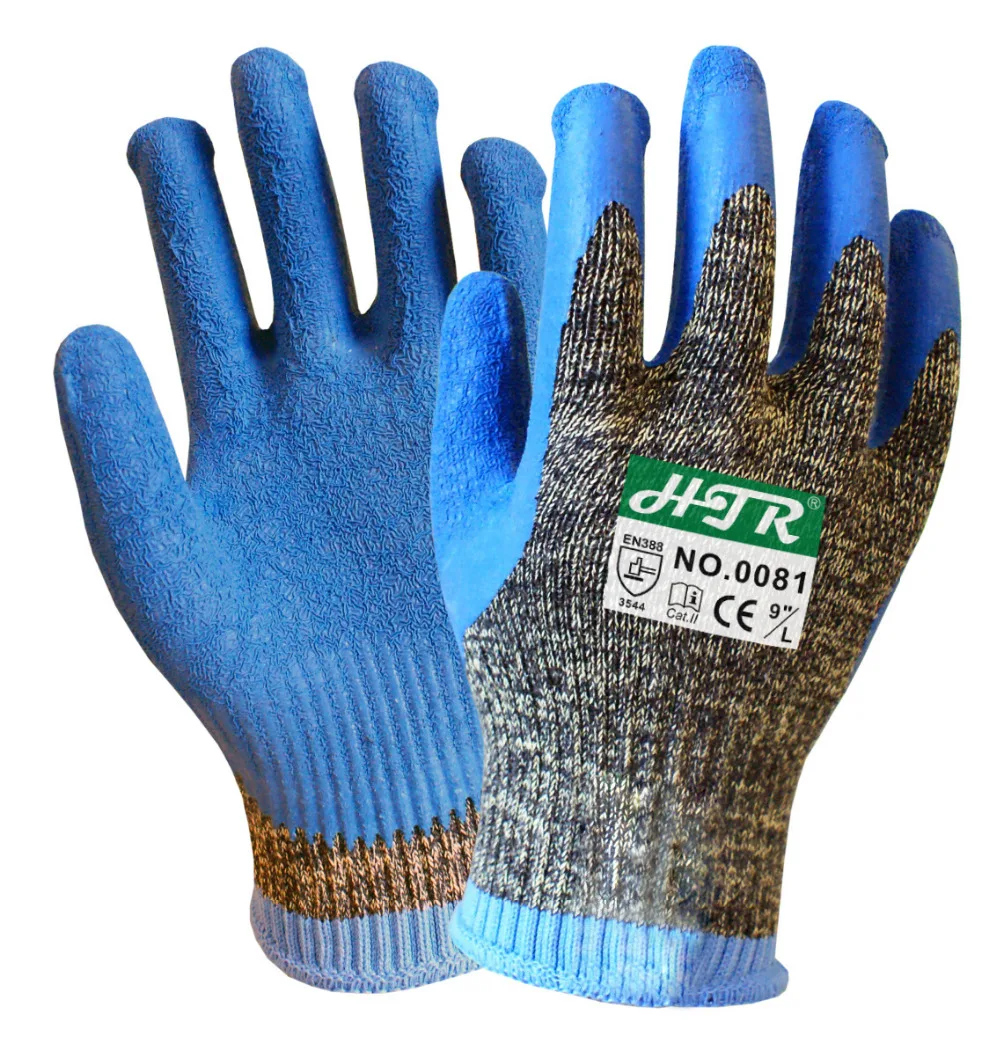 Camouflage Wire Cut resistant Latex Gloves Self defense Tool