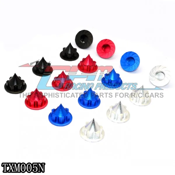 

ALUMINIUM ALLOY 22MM WHEEL CONE LOCKER - 4PCS for 1/5 TRAXXAS X-MAXX