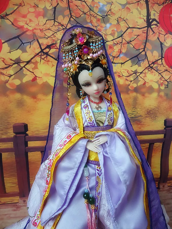 cute chinese doll