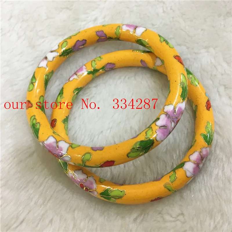 

Wholesale 1PCS Chinese Handmade Cloisonne Enamel Cuff Hollow Bracelet Bangle 008