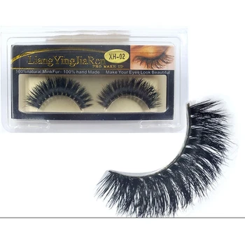 

YOKPN Exaggerated Mink False Eyelashes Cross Natural Long Thick Cotton Thread Fake Eyelashes Sexy Fashion Makeup Tool Eye Lashes