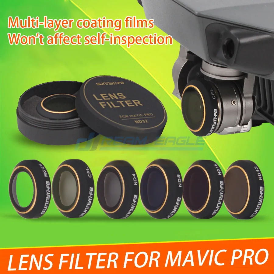 Buy Mavic pro Camera Lens Filter PRO ND4 ND8 ND16 ND32