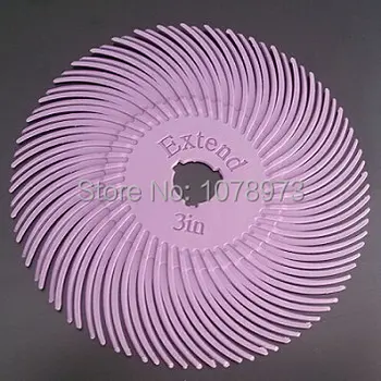 

Free Shipping Jewelry Polishing Tools Purple Color Grit 600# 3 Inches 3M Radial Bristle Discs Polishing Discs 50pcs/lot
