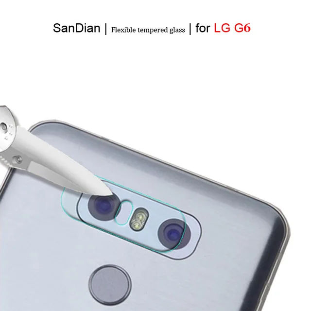 For LG G5 HD Clear Flexible Tempered glass lens protective
