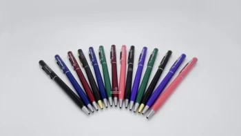 

NEW arrival roller pen custom printed with your company url/logo/email FREE 80PCS A lot 10 colors For choose