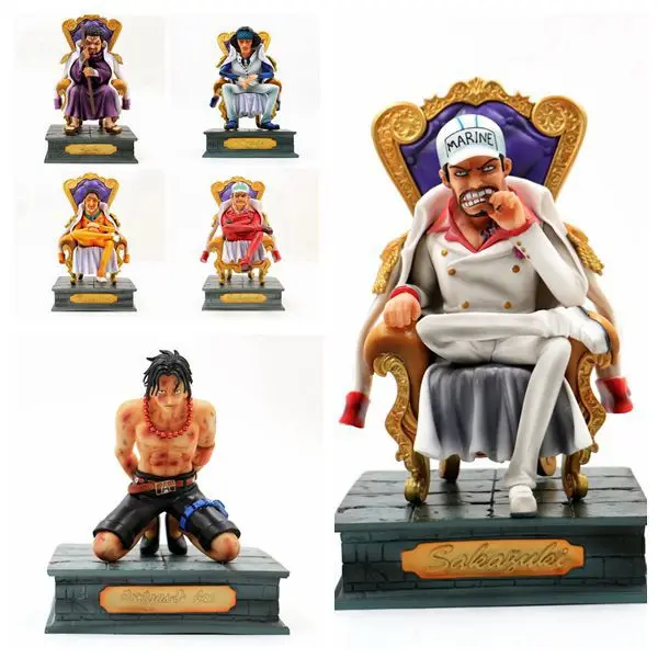 

2019 One Piece Navy Headquarters Senior General Issho Borsalino Sakazuki Kuzan GK PVC Action Figure Statue Collection Model Toys