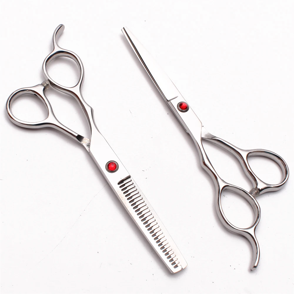 Left Hand 5.5" Stainless Engraving Logo Professional Hairdresser's